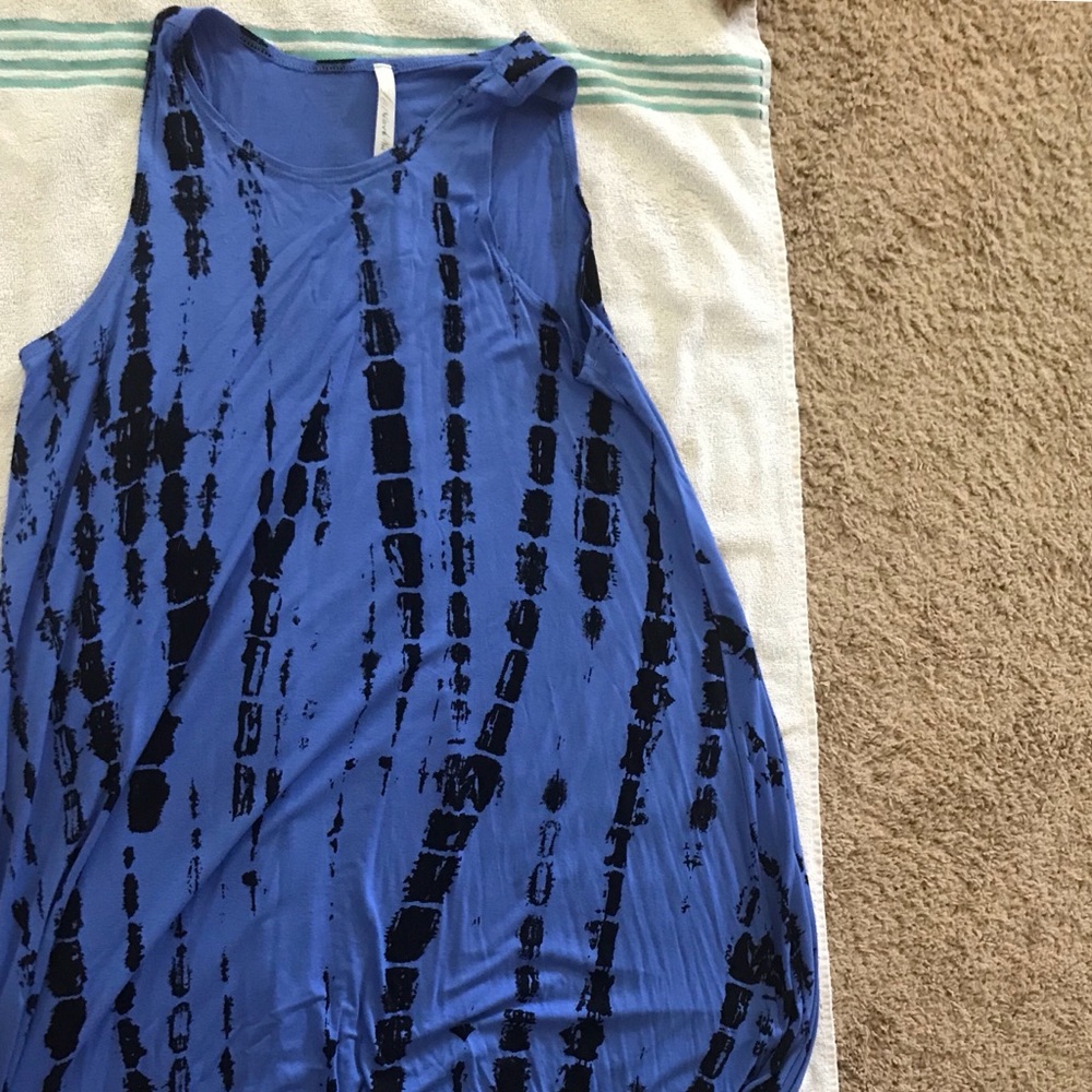 Blue dress